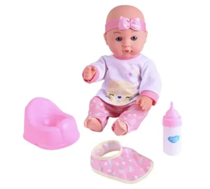 Chad Valley Babies to Love Drink and Wet Doll 11 inchs 30cm Brand New In Box - Picture 1 of 3