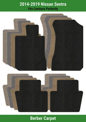 Lloyd Berber Front & Rear Row Carpet Mats for 2014-2019 Nissan Sentra  - Image 1 of 4