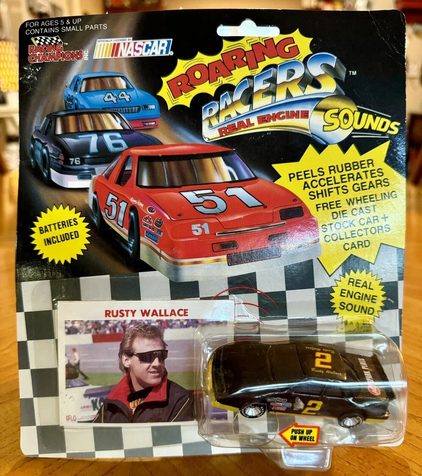 Rusty Wallace Racing Champions Roaring Racers 1991 bujías de aire acondicionado TT Foto 1 de 3