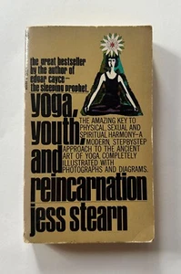 JESS STEARN Yoga Jugend und Reinkarnation | 1968 Bantam Massenmarkt Taschenbuch - Bild 1 von 7