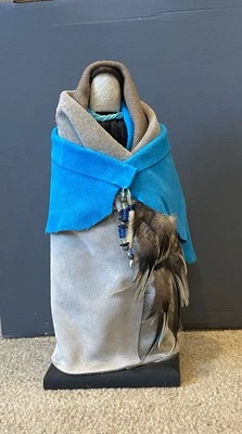 Native American Indian Inspired Art Doll - Image 1 of 2