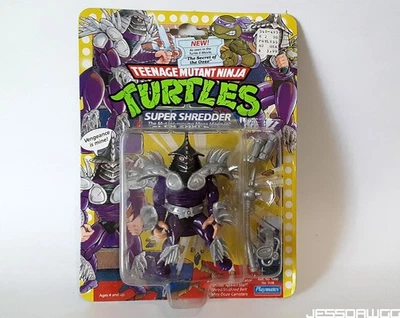 vintage new Super Shredder figure Teenage Mutant Ninja Turtles Playmates TMNT - Image 1 of 4