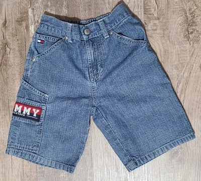 Boys Size 5 Cotton Shorts Tommy Hilfiger 2002 - Image 1 of 4