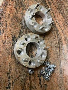 2x Wheel Spacers 1.25“ 5x4.5“ 1/2“x20 70.5mm fits 1964-73 Ford Mustang - Picture 1 of 3