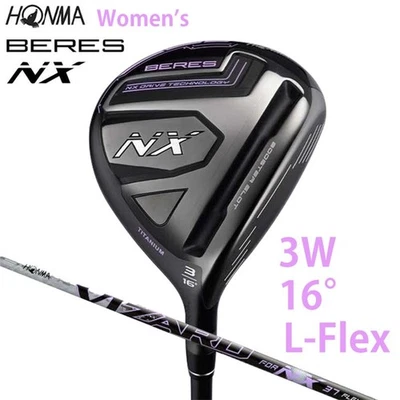 HONMA BERES NX Ladies Fairway Wood 3W RH VIZARD NX37 Graphite L Golf Japan NEW - Image 1 of 4