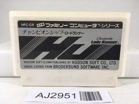 AJ2951 Championship Lode Runner Nintendo Famicom NES Japan