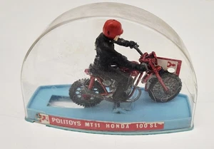 POLITOYS MT11 HONDA 100 SL #1 - 1/24 -  ORIGINAL MINT BOX - Foto 1 di 4