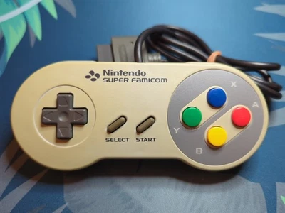 Official Nintendo SFC SNES Super Famicom Controller NTSC Compatible - Tested! - Image 1 of 4