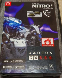 Sapphire Nitro+ Radeon RX580, 8gb, GDDR5, Graphics Card, New, RRP£425 - Picture 1 of 20