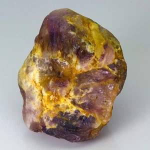 Rough Natural Unheated Purple Crystal Amethyst Brazil 171.62ct 39x31mm Gemstone - Picture 1 of 14