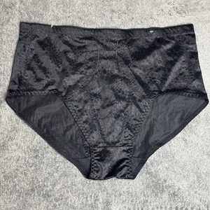 Women’s Shaping Brief Medium Control Black Size 4X Panty Shaper Silky - Picture 1 of 7