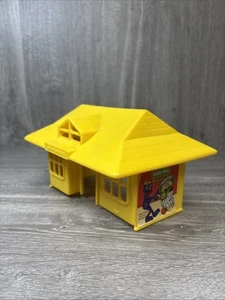 VTG 1981 Child Guidance Sesame Street Railroad Train Station Replacement Roof - Picture 1 of 13