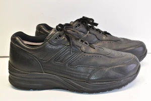 SAS Journey II Sneakers Black Men’s Size 10W Leather Walking Shoes Casual Ortho - Picture 1 of 9