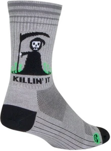 SockGuy Killin' It Crew Sock - 6", Large/X-Large - Picture 1 of 4