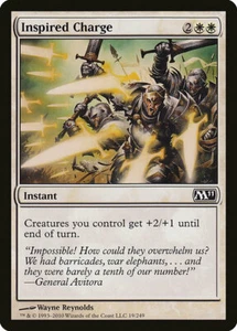 Magic MTG Tradingcard Core Set 2011 Inspired Charge 19/249 - Imagen 1 de 1