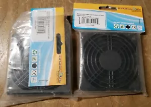 (2)Masscool FFT-2P-90MM 90mm ABS Plastic Foam Fan Filters (2 Pack) 1J-2778-Y10 - Picture 1 of 3