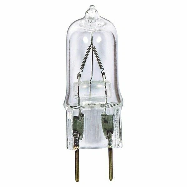 Bombilla transparente Satco S3543 S4622 100T4/CL/G8 100W 120V T4 bi-pin 2 pines base G8 Foto 1 de 1