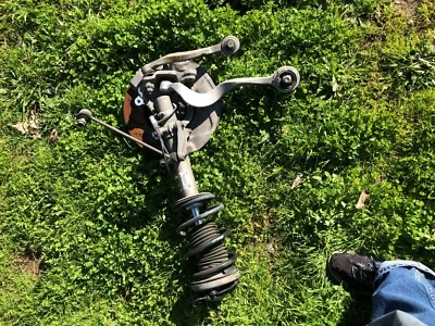 2006-10 BMW E60 M5 рычаг управления ступица держатель костяшки подвески амортизатор ротор спереди - Изображение 1 из 4