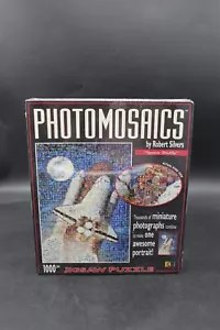 Vintage New Photomosaics Space Shuttle 1000 Pc Jigsaw Puzzle Sealed - Picture 1 of 4