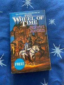 Robert Jordan THE EYE OF THE WORLD 1994 "First Part" - free promo WHEEL OF TIME - Imagen 1 de 5