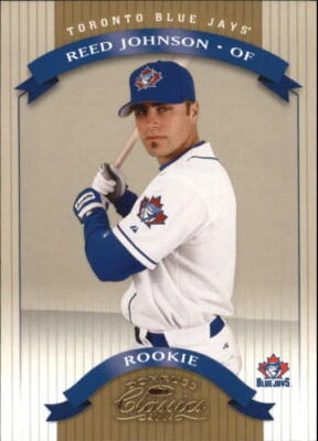 2002 Donruss Classics #110 Reed Johnson Rookie Card RC /1500   - Image 1 of 2