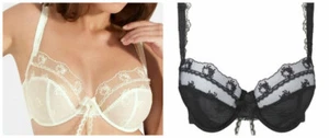 Panache Eliza Balconette Bra 4151 In Ivory Or Black Colour (N16a) - Picture 1 of 4
