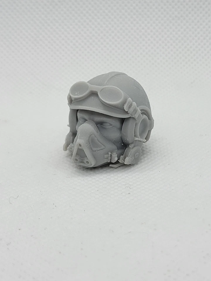 3d Printed Mutt Head Full Helmet 1:12 6" GI Joe Classified/Marvel Legend - Image 1 of 1
