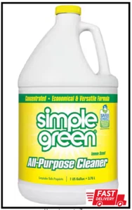Simple Green Lemon Scent All-Purpose Cleaner 1 Gal. Liquid Professional Strength - Picture 1 of 2