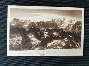 CPA 74 Aiguilles Rouges - Aiguille du Midi - Mont-Maudit - Imagen 1 de 2