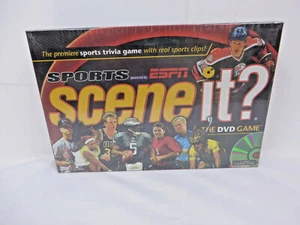 ESPN Sports Scene It DVD Trivia Juego de Mesa 100% Completo SELLADO NUEVO - Imagen 1 de 2