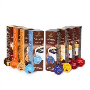 Tchibo Cafissimo Capsules ALL NEW flavours and mixtures service packs