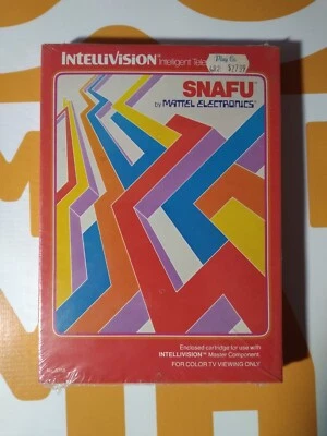 INTELLIVISION SNAFU BOX Game Brand New Sealed - Image 1 of 4