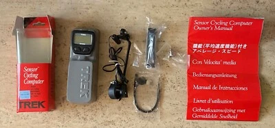 VINTAGE  1992 TREK SENSOR CYCLING COMPUTER MODEL 5051-BRAND NEW IN BOX - Image 1 of 4