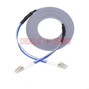 LC UPC-LC UPC Armored Cable Fiber Patch Cord Multi-Mode Cables Duplex 60M - Afbeelding 1 van 1