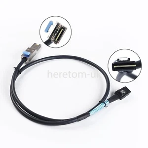 Mini SAS 26P SFF-8088 Male to Mini SAS 36P SFF-8087 Male Adapters Cable 1M - Picture 1 of 8