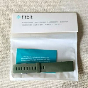 fitbit WRISTWATCH BAND Olive Green Color Watch Accessories NEW - Picture 1 of 3
