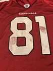 REEBOK NFL Equipment Arizona Cardinals #81 Anquan Boldin Football Jersey M (K2) 