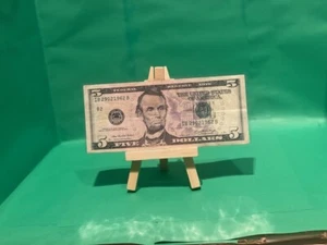 2006 - $5 Five Dollar Bill - Fancy Serial Number Birthday Note - 29-02-1962 - Picture 1 of 2