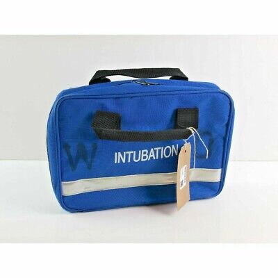 Red Call Parabag Intubation Bag / Pouch / Pack Blue, White Reflective Canvas  • 13£
