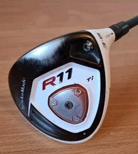 Madera Taylormade R11 #3 15 grados S Flex Fujikura desenfoque 60 ejes usado estado - Imagen 1 de 7