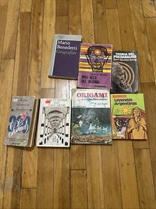 A Lot Of 7 Old Spanish Books For 1960-1990 #4 - Picture 1 of 15