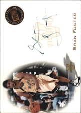 2008 Press Pass Signings Bronze #PPSSF Shan Foster Autograph