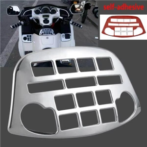 Chrome Radio Accent Panel Fairing Decoration For Honda Goldwing GL1800 2001-2011 - Picture 1 of 11