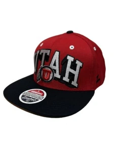 Vintage Utah Utes Zephyr Two Tone Adjustable Snapback Hat / Cap - NWT - Picture 1 of 3