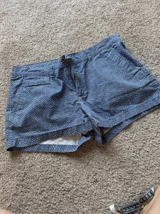 Pantalones cortos para mujer GAP azul blanco moteado talla 10 - Imagen 1 de 8