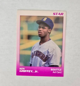 (ARTICOLO D148) KEN GRIFFEY JR. - 1989 THE STAR COMPANY PURPLE AD (RC) - Foto 1 di 2