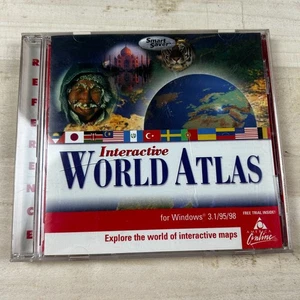 Interactive World Atlas for Windows 3.1/95/98 Disc - Picture 1 of 4
