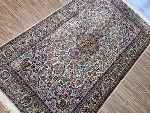 256611-Wunderschöner Original China Hereke Seide,158x93 cm²,Rug,Teppich,Tapeto - Bild 1 von 12