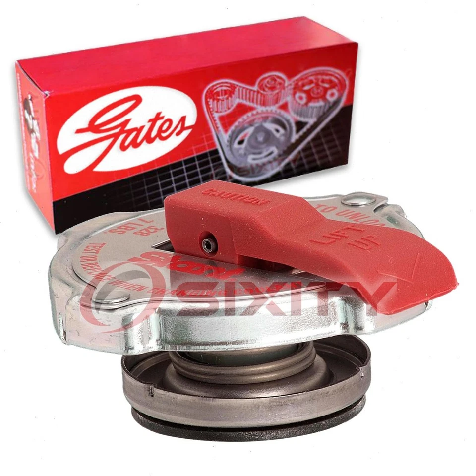 Tapa de radiador Gates para 1958 Studebaker 3E5 3,0 L L6 sistema de refrigeración anticongelante zn Foto 1 de 4