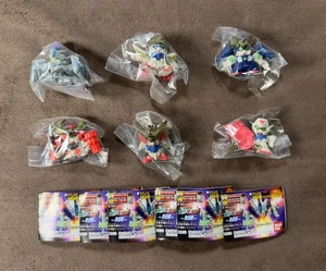 Mobile Suit Gundam figure mini doll Lot 6 set retro Bandai Japan anime m642 4 - Picture 1 of 4